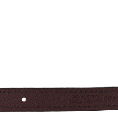 Hermes Swift Epsom 13mm 5382 Rock Belt 80 Mauve Sylvestre Rouge Sellier 3 of 6