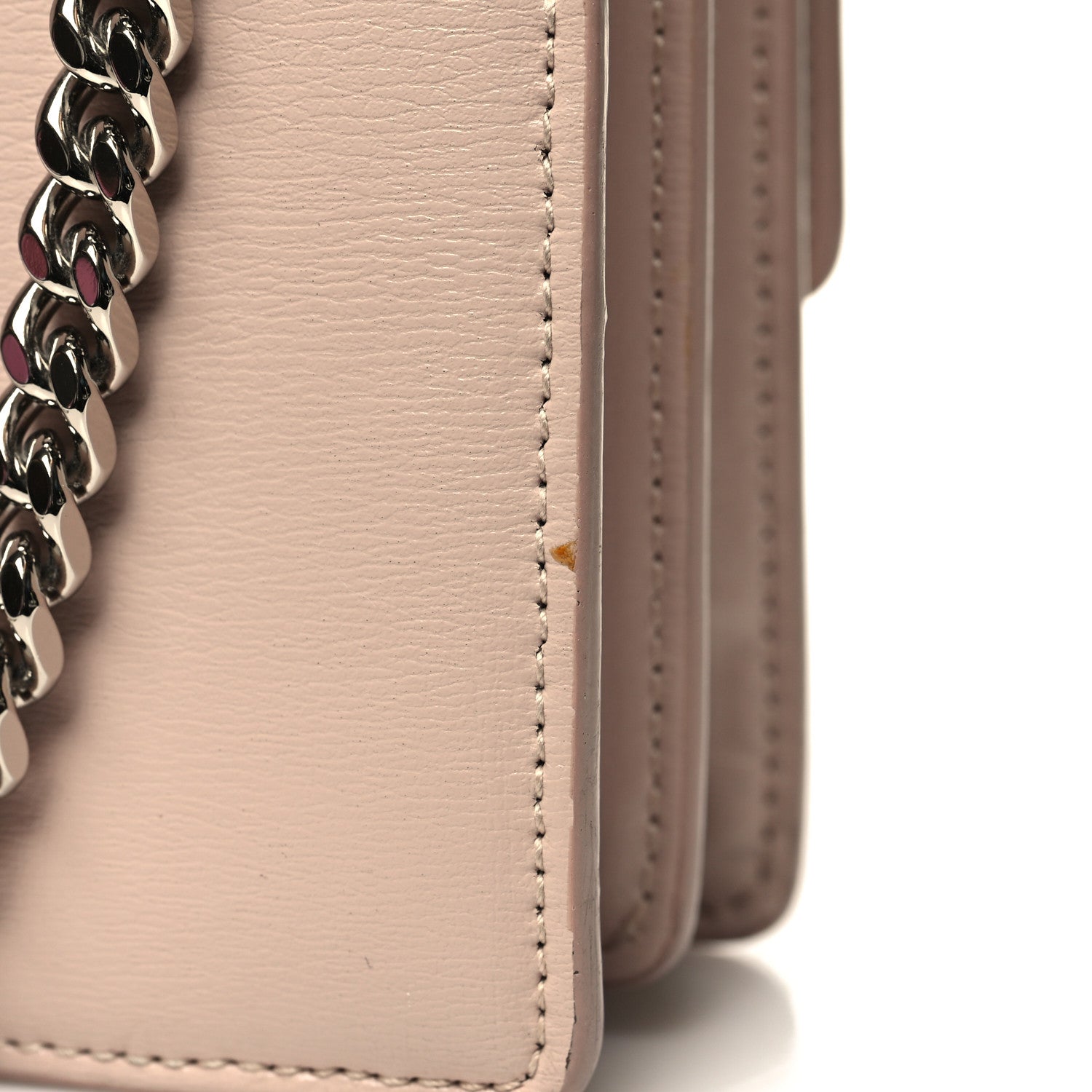 Saint Laurent Calfskin Medium Monogram Sunset Marble Pink 16 of 16
