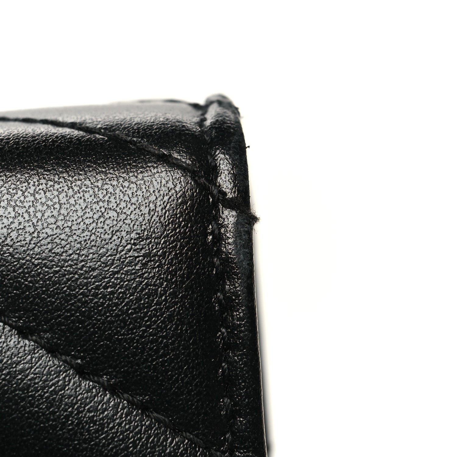 Gucci Calfskin Matelasse GG Marmont Chain Wallet Black 13 of 15