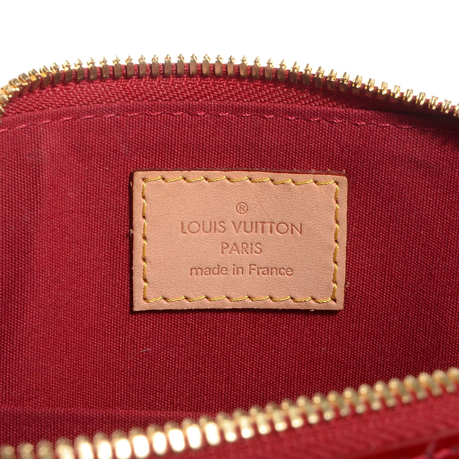 Louis Vuitton Vernis Alma BB Pomme D'Amour 6 of 7