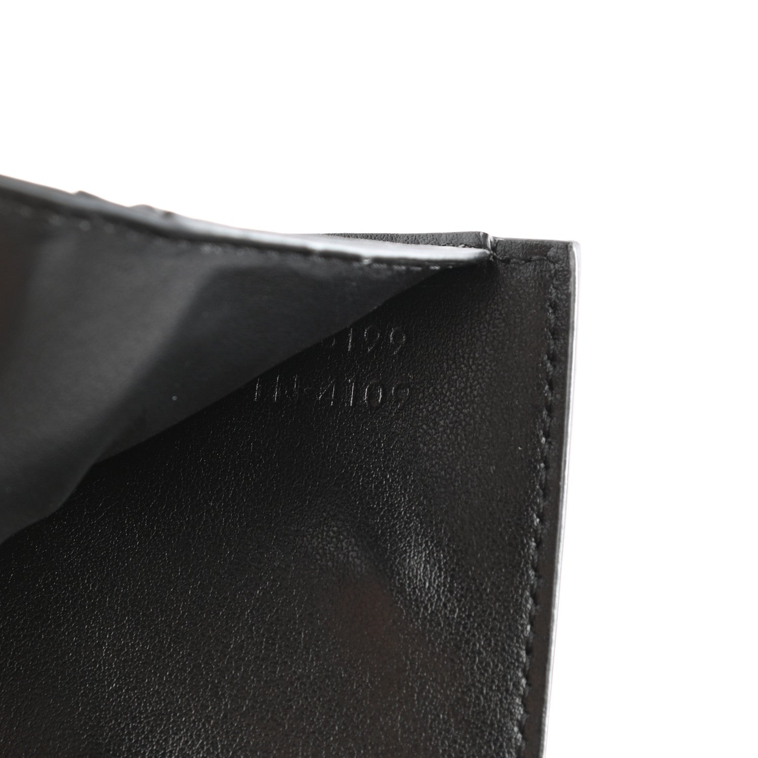 Celine Grained Calfskin Small Multifunction Folded Wallet Black 8 of 10