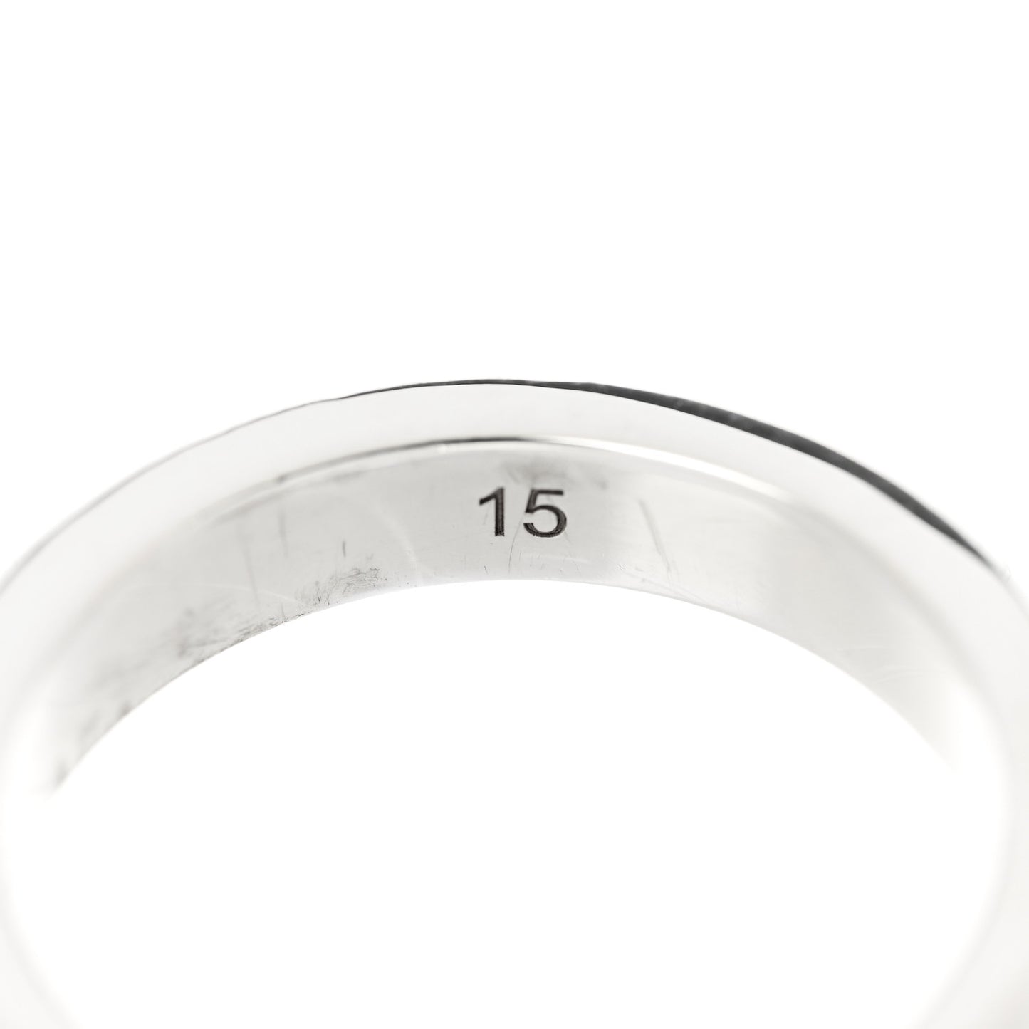 Sterling Silver Trademark Heart Ring 55 7.25