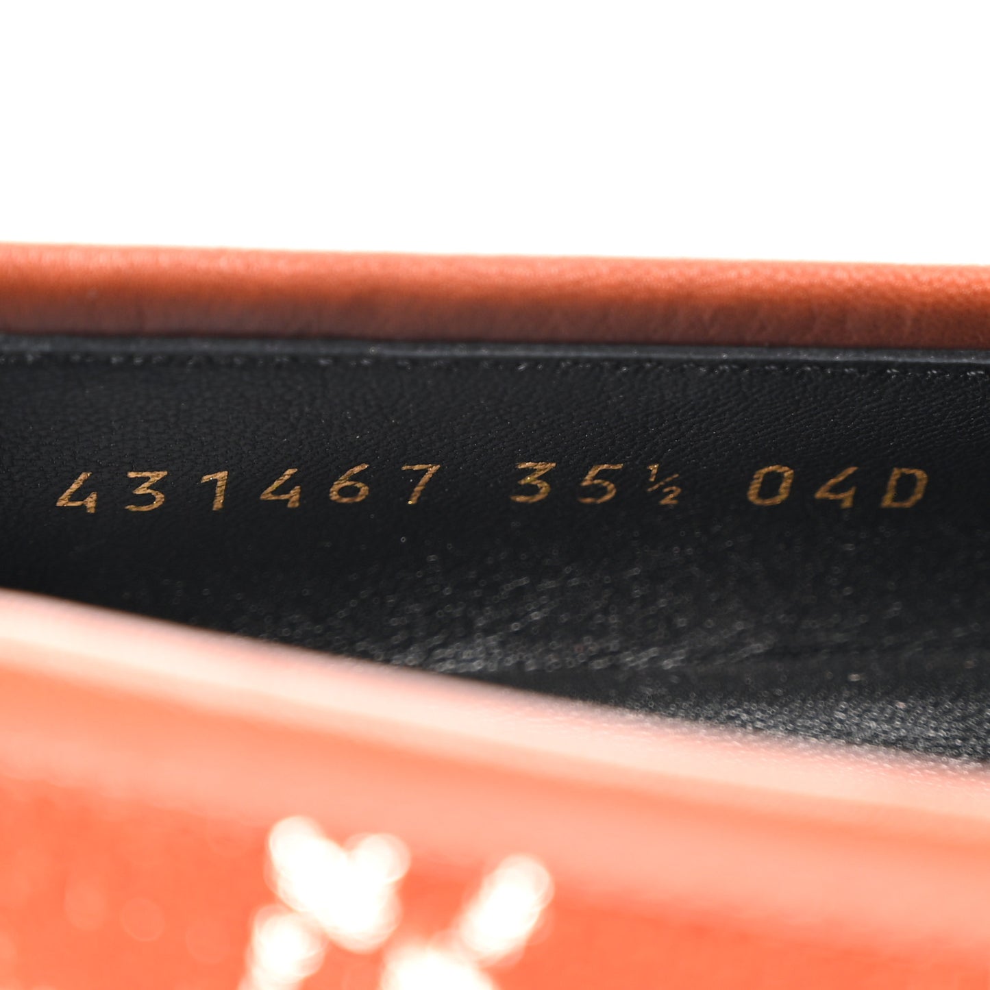 Canvas GG Monogram Horsebit Womens Jordaan Loafers 35.5 Burnt Orange Silver