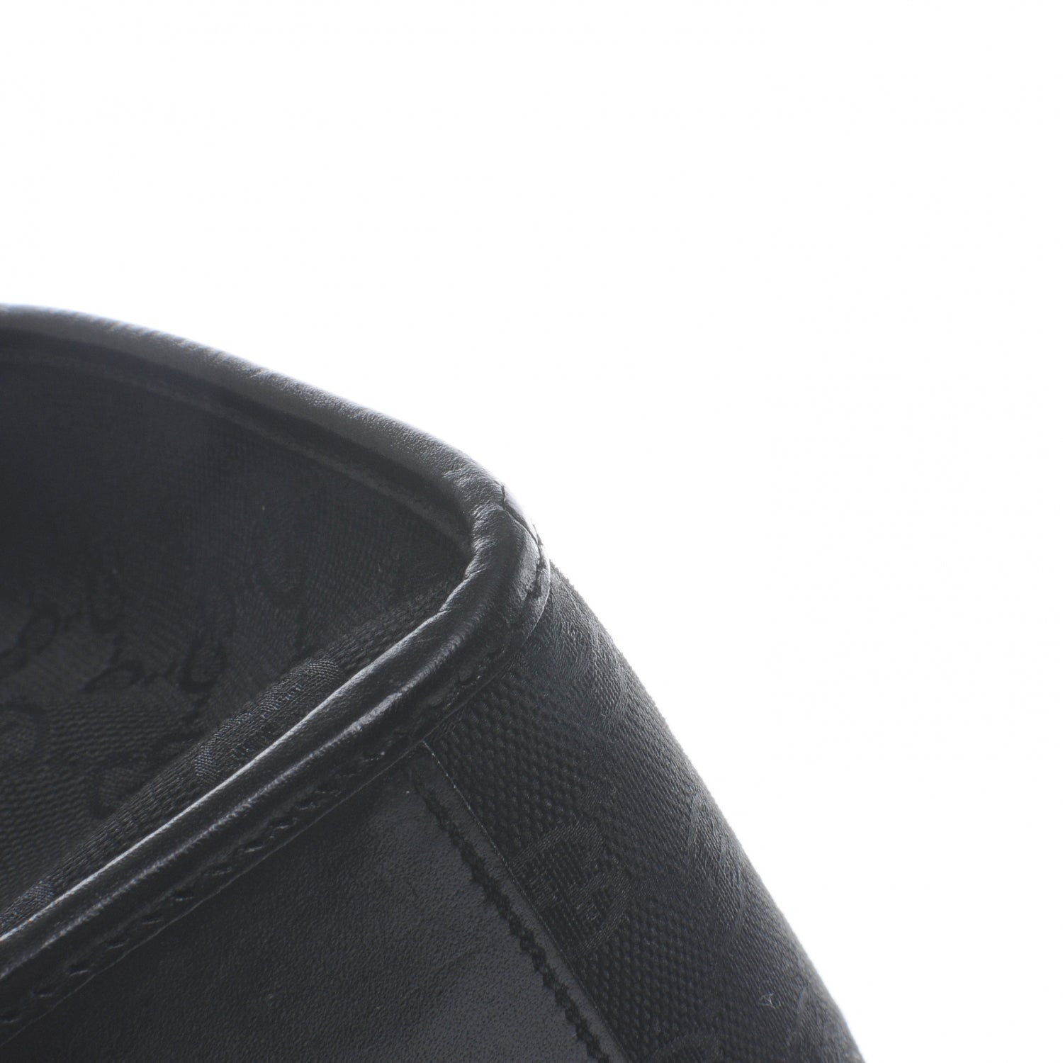 Gucci Canvas Monogram Shoulder Bag Black 8 of 8