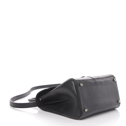 Delvaux Calfskin Mini Brillant Satchel Black 3 of 13