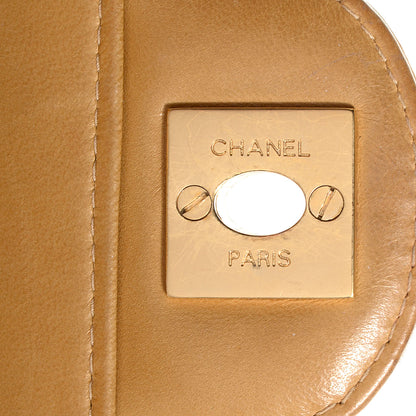 Chanel Lambskin East West Chocolate Bar Flap Beige 6 of 9