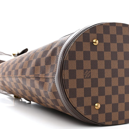 Louis Vuitton Damier Ebene Marais Bucket 36 10 of 12