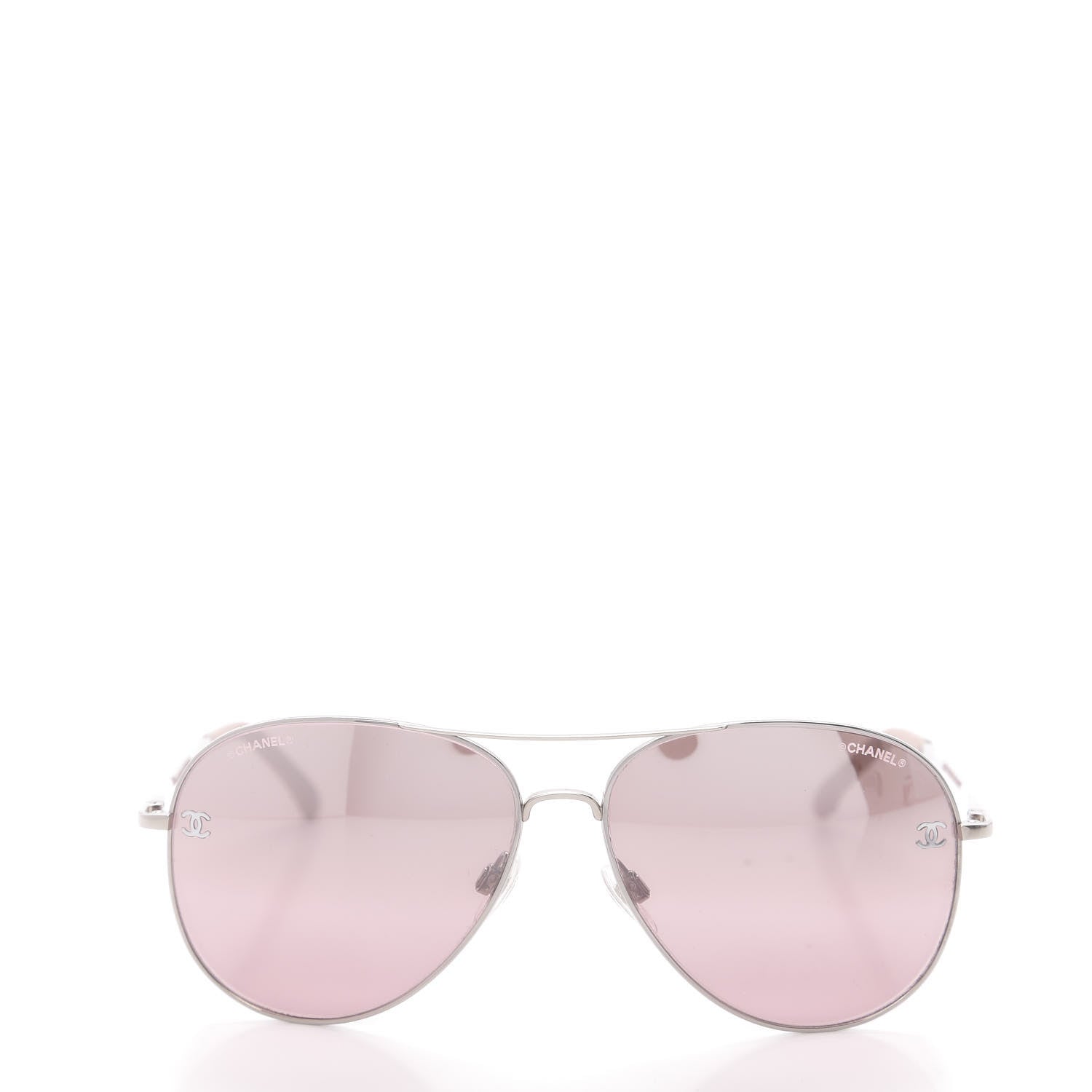 Chanel CC Aviator Sunglasses 4189-T-Q Pink 4 of 20