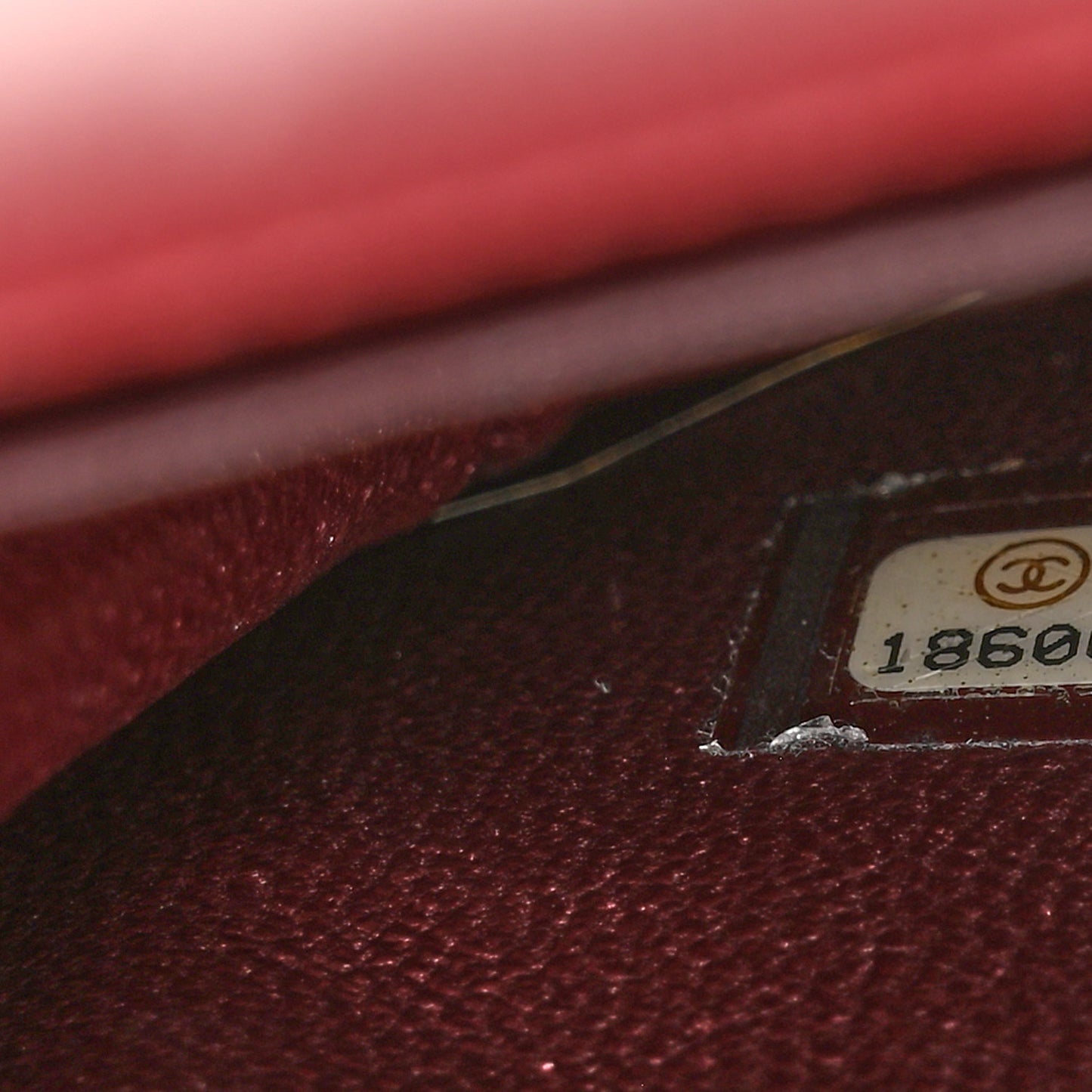 Lambskin Quilted Medium Crossing Times Flap Red