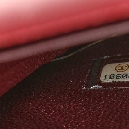 Chanel Lambskin Quilted Medium Crossing Times Flap Red 7 of 10