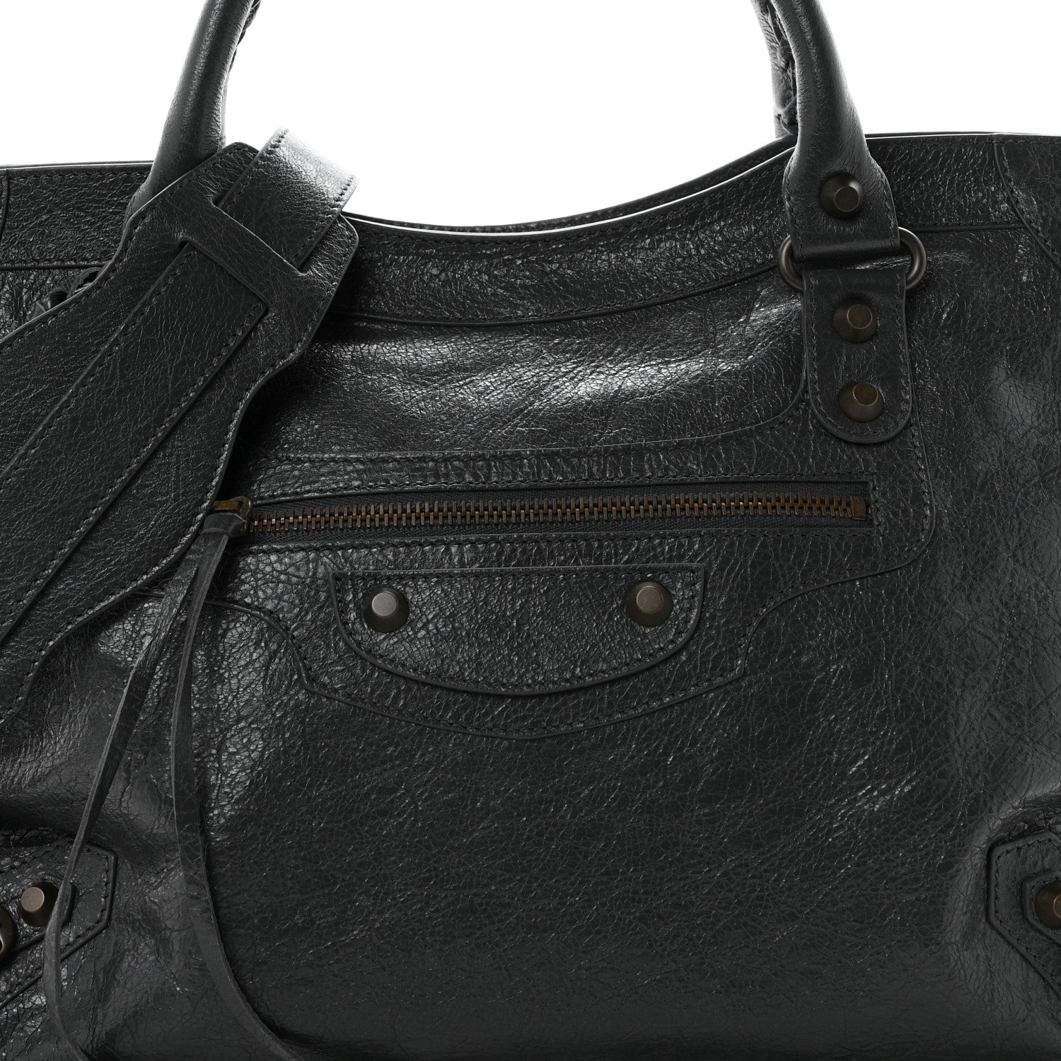 Balenciaga Agneau Classic Hardware City Gris Fossile 9 of 11