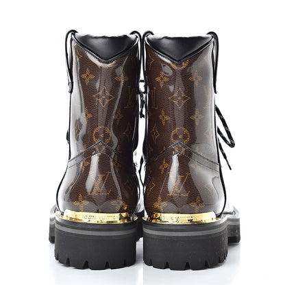 Louis Vuitton Monogram Glaze Mens Outland Ankle Boots 9 Ebene 5 of 7