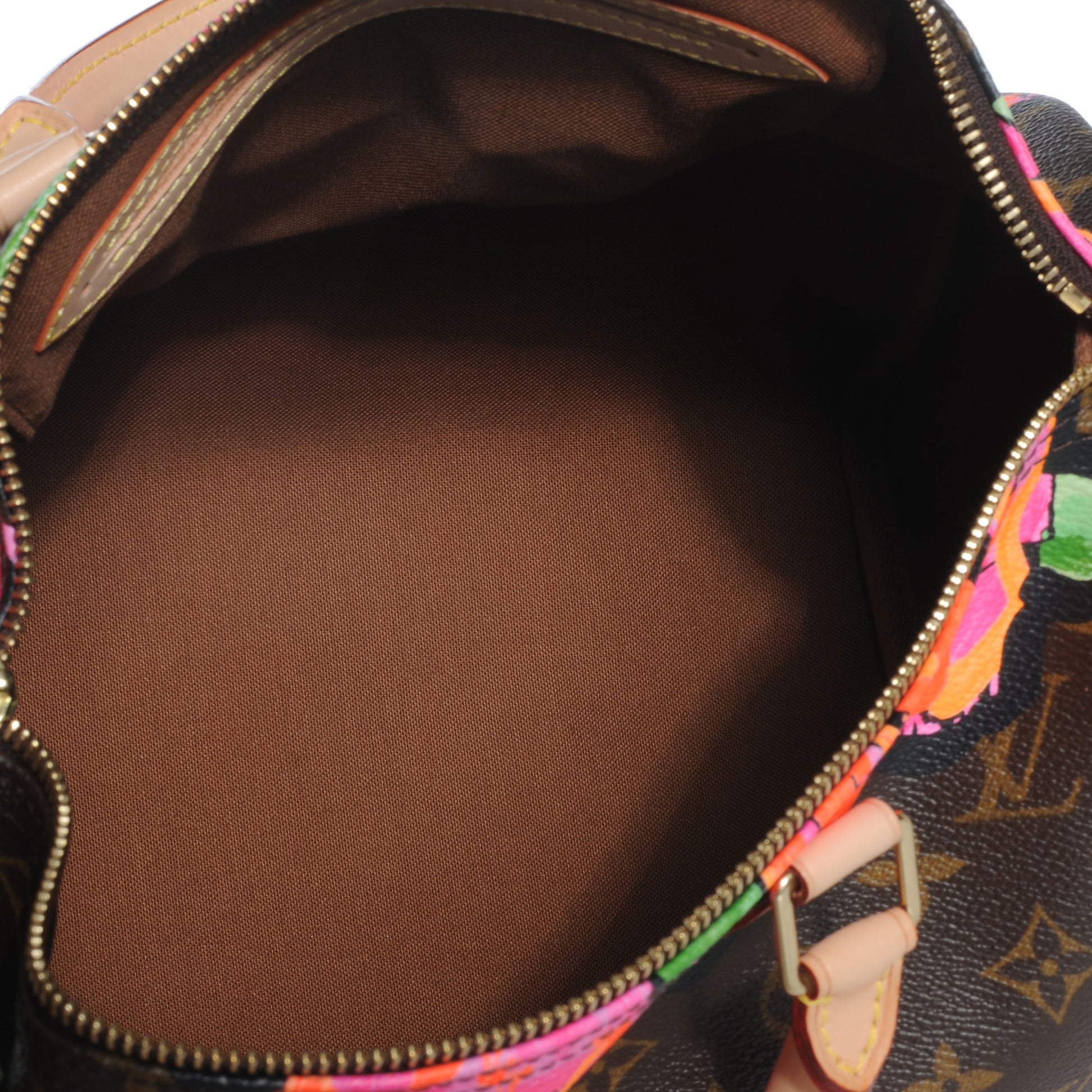 Louis Vuitton Monogram Roses Speedy 30 6 of 7
