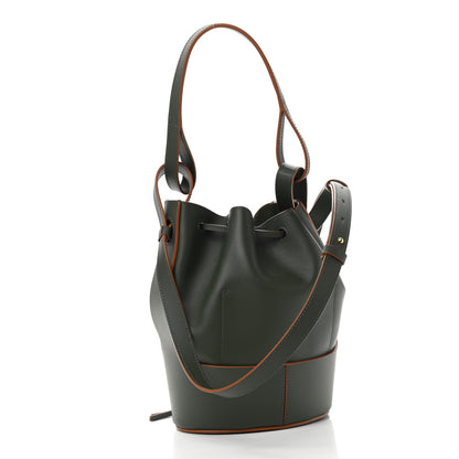 Loewe Calfskin Small Balloon Bucket Bag Vintage Khaki 3 of 11