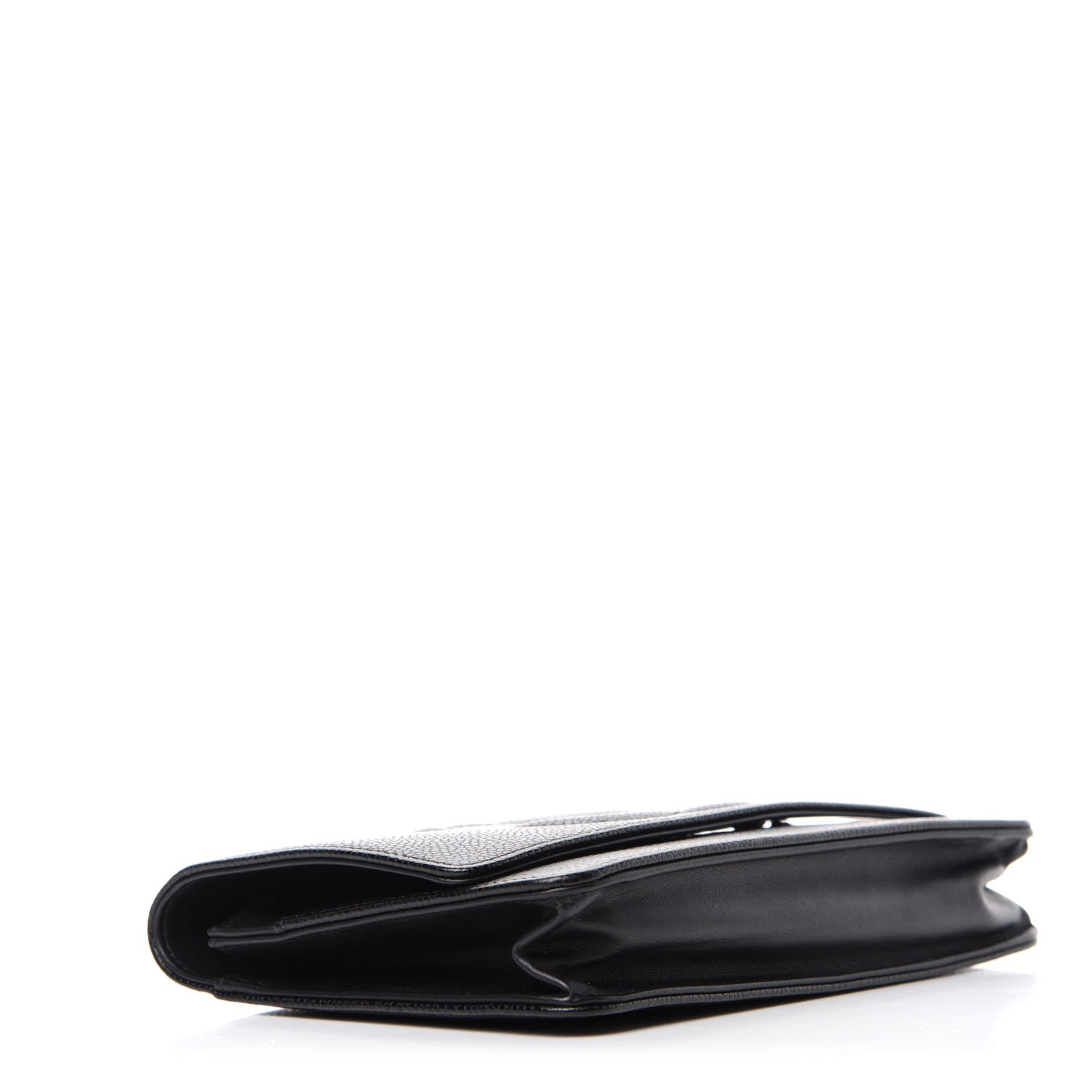 Chanel Caviar Timeless CC Wallet On Chain WOC Black 4 of 12