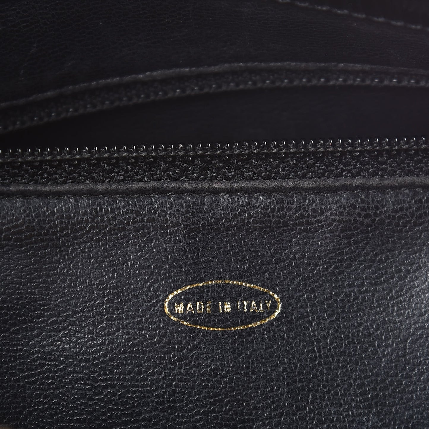 Patent CC Shoulder Bag Black