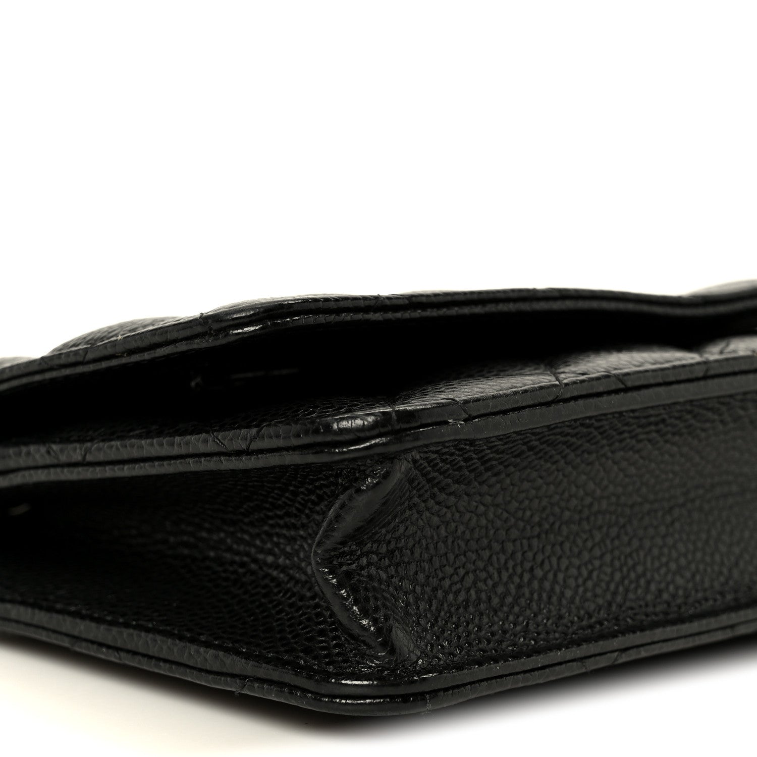 Chanel Caviar Quilted Wallet on Chain WOC Black 9 of 11