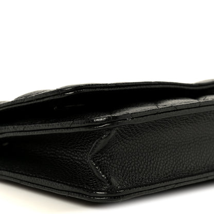 Chanel Caviar Quilted Wallet on Chain WOC Black 9 of 11