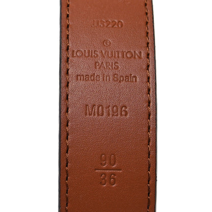 Louis Vuitton Monogram 25mm Dauphine Reversible Belt 90 36 Tan 5 of 5
