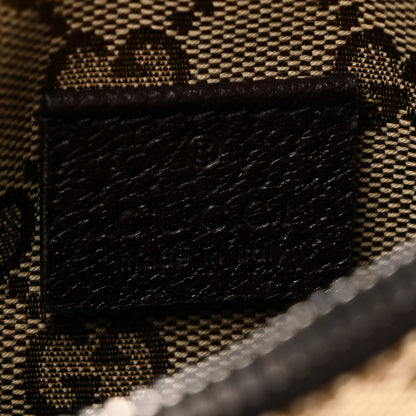Gucci Monogram Web Belt Bag Dark Brown 6 of 10
