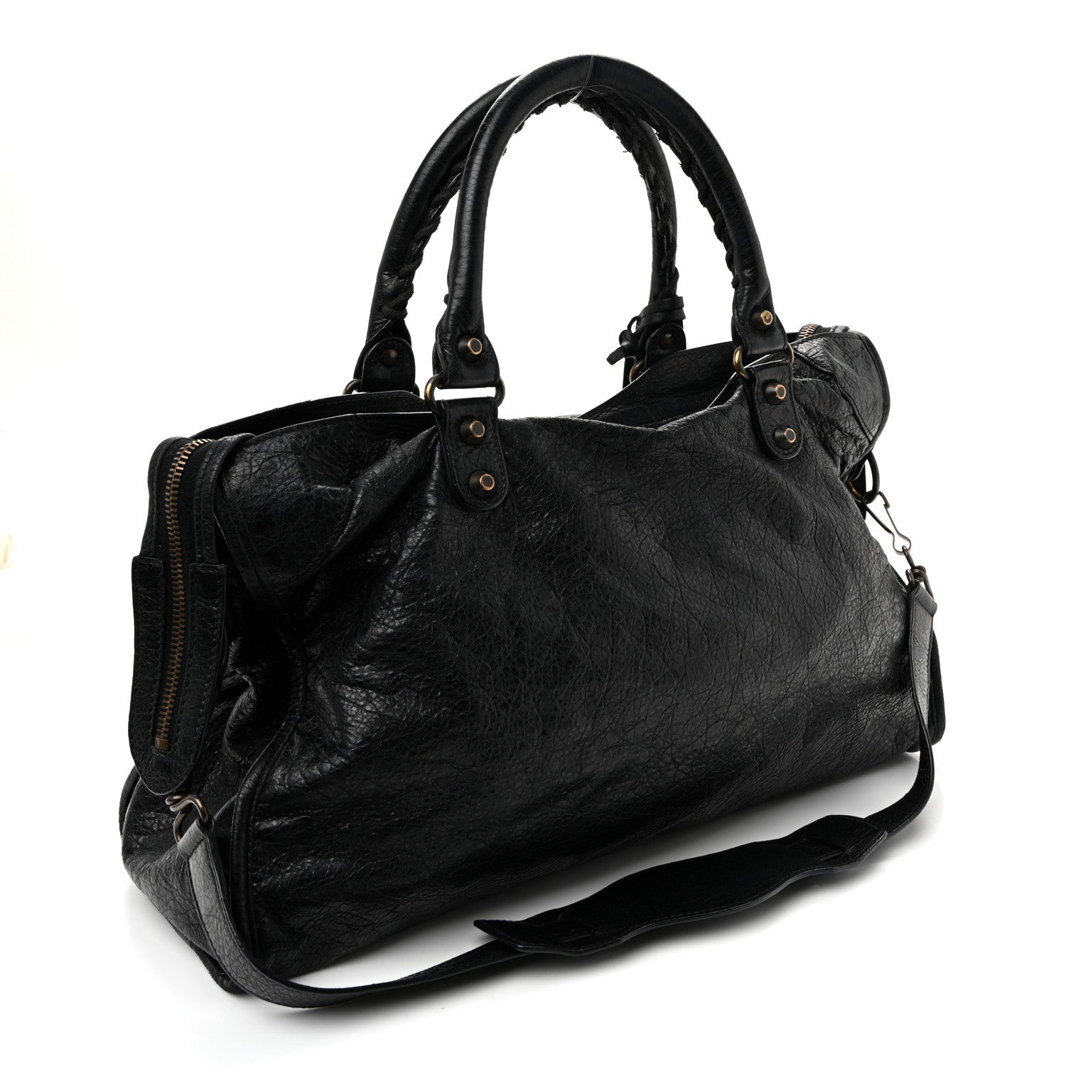 Balenciaga Agneau Classic Hardware City Black Black 4 of 16