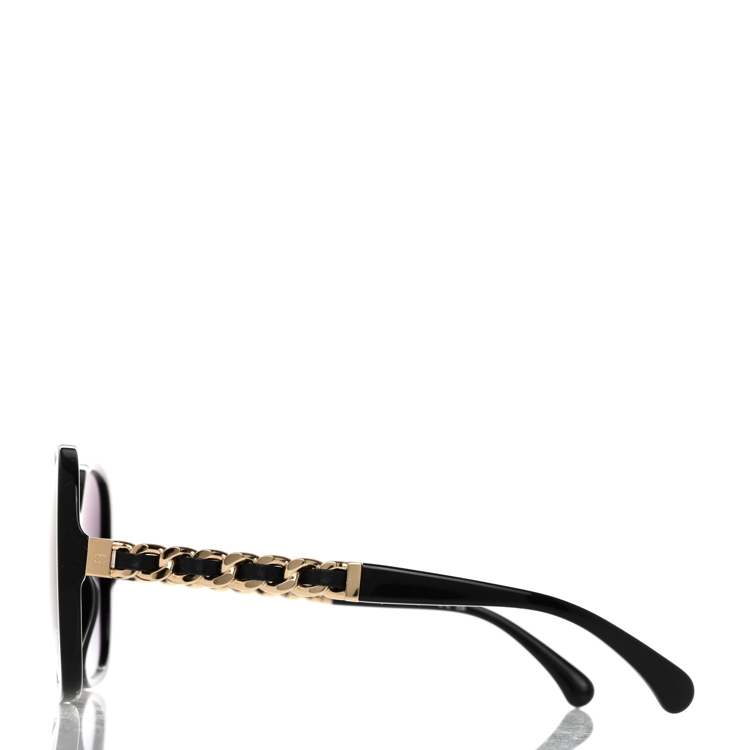 Chanel Acetate Chain Sunglasses 5470-Q-A Black 3 of 9