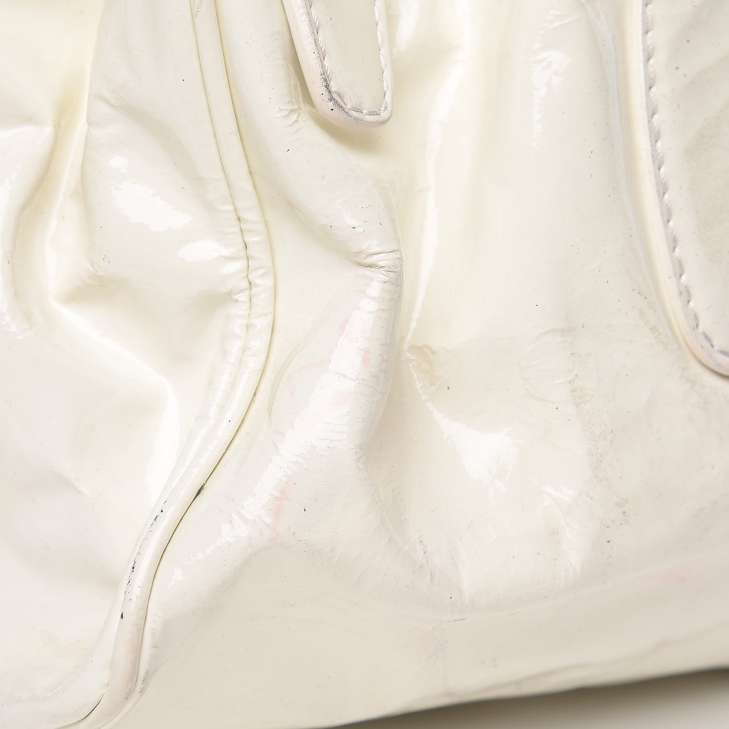 Patent Riki Bag White