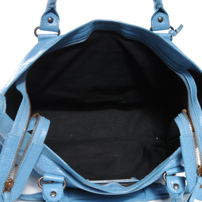 Balenciaga Agneau City Bleu Indigo 5 of 12