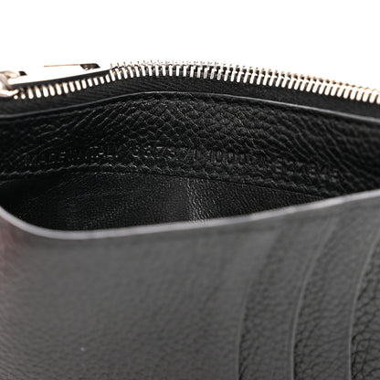 Balenciaga Calfskin Hourglass Long Coin Case Card Holder Black 7 of 8