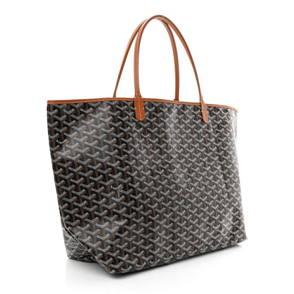Goyard Goyardine Saint Louis GM Black Gold 4 of 12