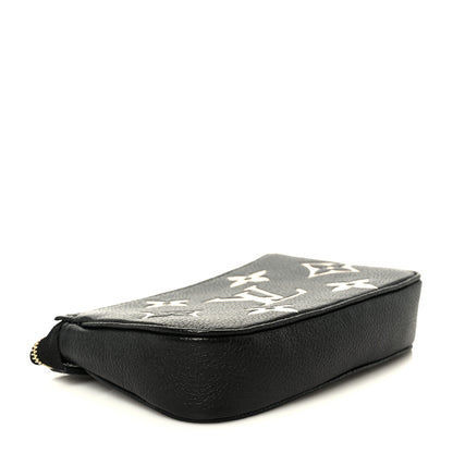 Louis Vuitton Empreinte Monogram Giant Mini Pochette Accessories Black 4 of 7