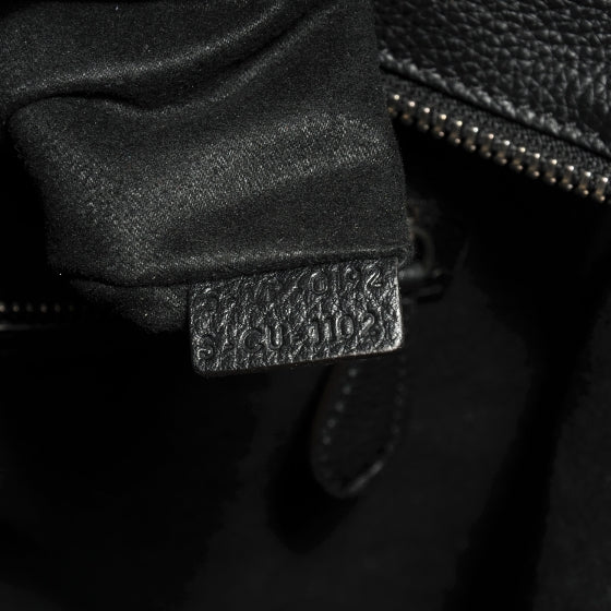 Celine Drummed Mini Luggage Black 6 of 8