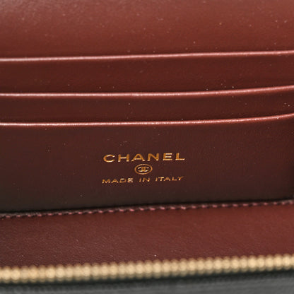 Chanel Caviar Quilted Small Vanity Case With Chain Black 7 of 12