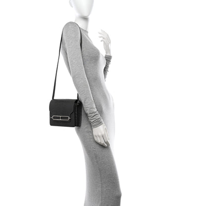 Hermes Matte Alligator Mini Sac Roulis Graphite 2 of 10