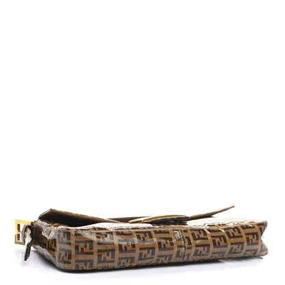 Fendi Vinyl Zucchino Baguette Tobacco 4 of 14