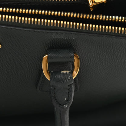 Prada Saffiano Large Galleria Double Zip Tote Smeraldo 12 of 12