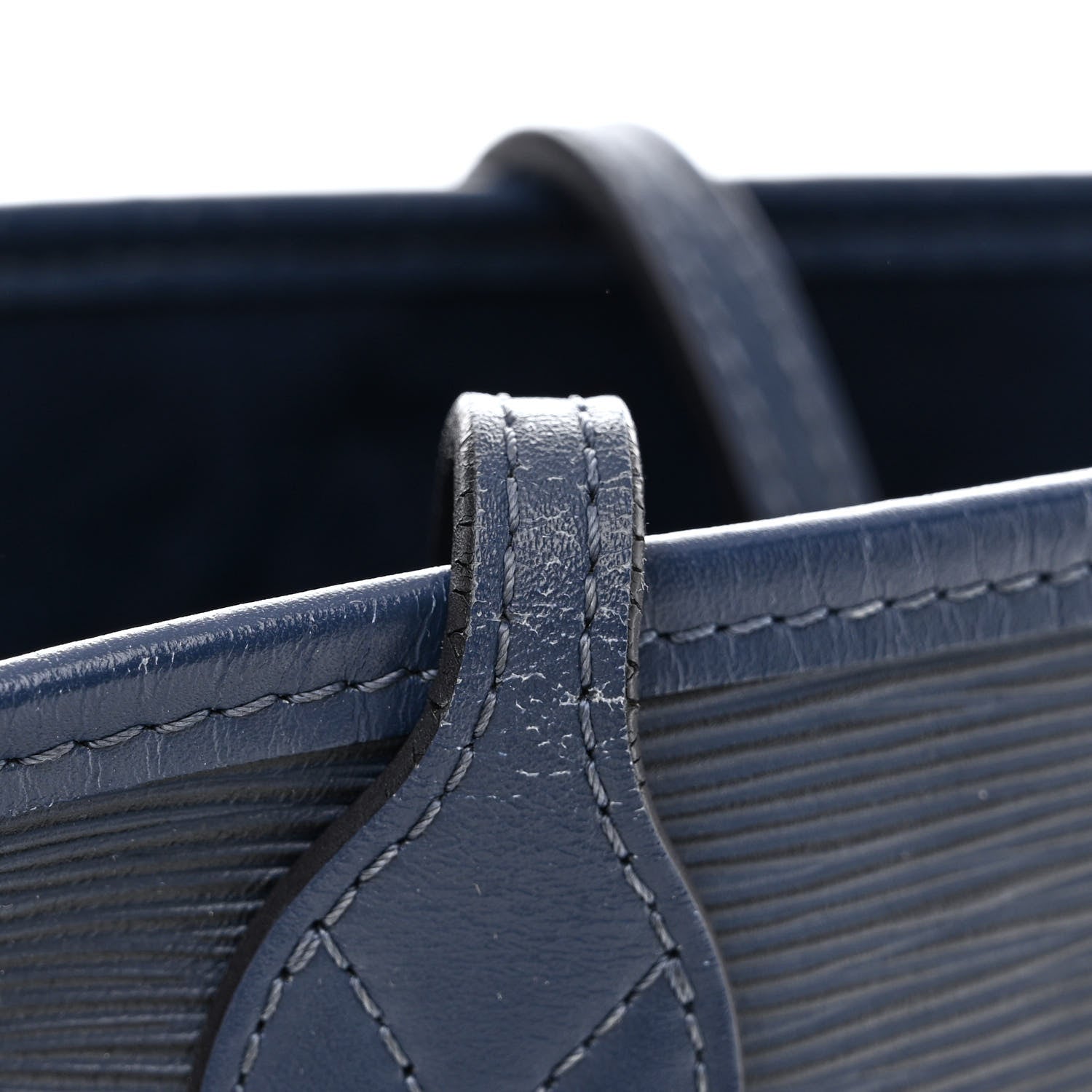 Louis Vuitton Epi Neverfull MM Indigo 11 of 16