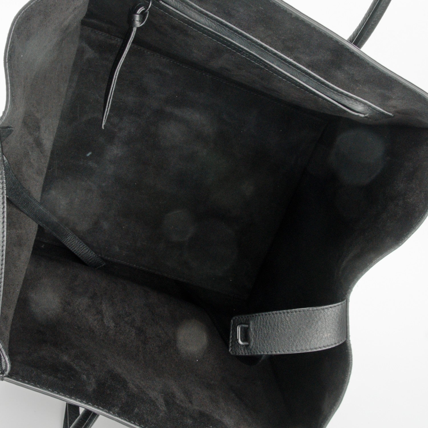 Celine Supple Calfskin Medium Phantom Luggage Black 5 of 7