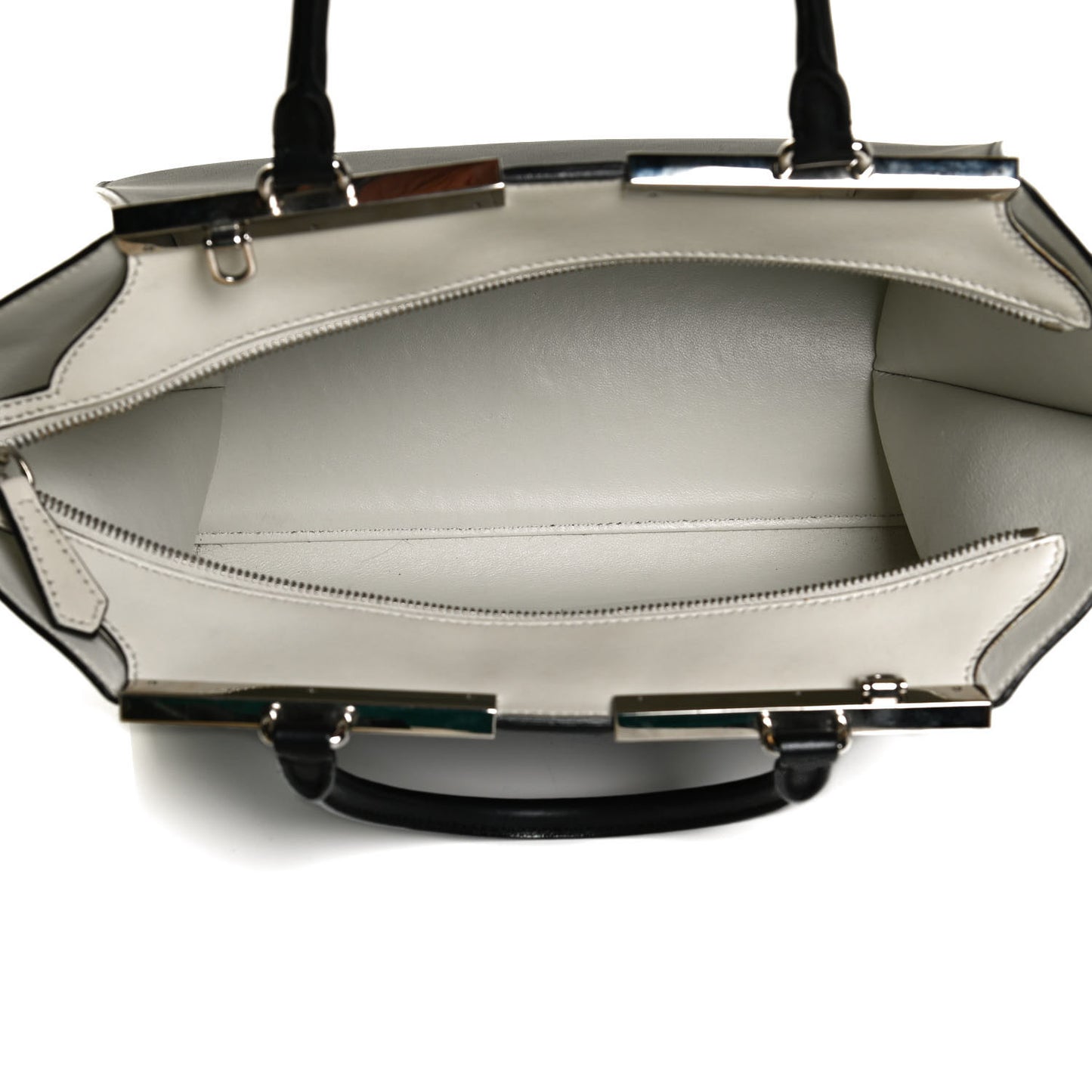 Vitello Dolce Shiny Nappa Petite 3Jours Tote Black