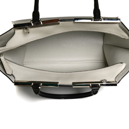 Fendi Vitello Dolce Shiny Nappa Petite 3Jours Tote Black 5 of 12