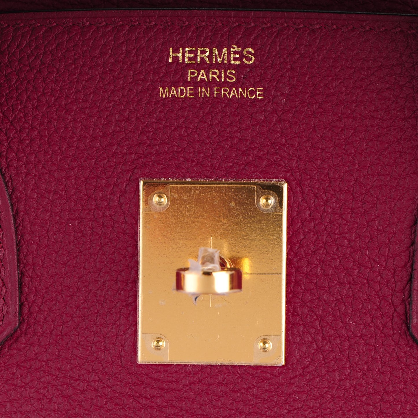 Togo Birkin 35 Rouge Grenat
