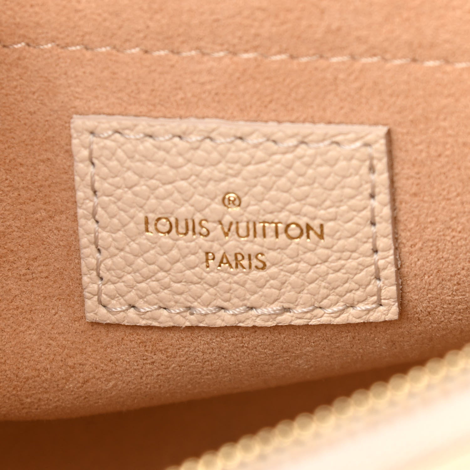 Louis Vuitton Empreinte Monogram Giant Multi Pochette Accessories Cream 7 of 10