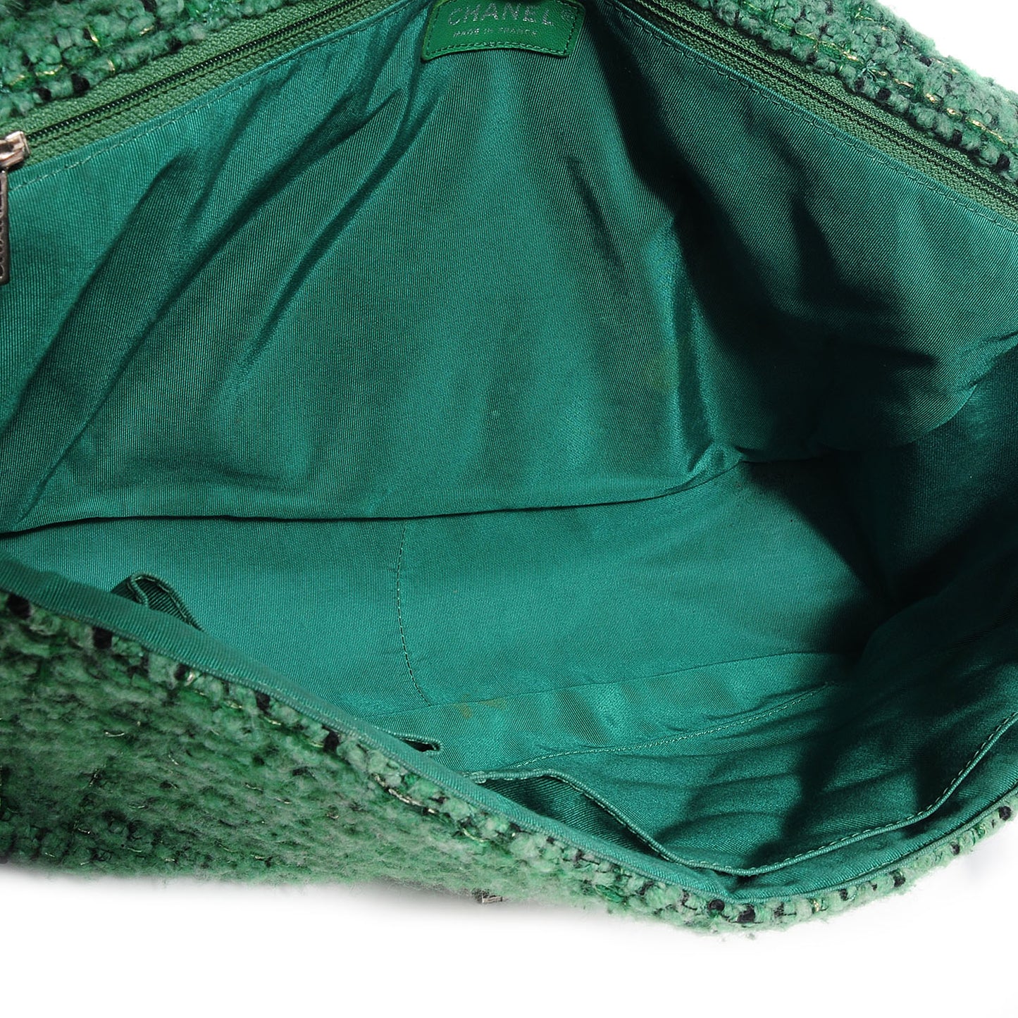 Tweed Easy 2.55 Reissue XXL Maxi Flap Green