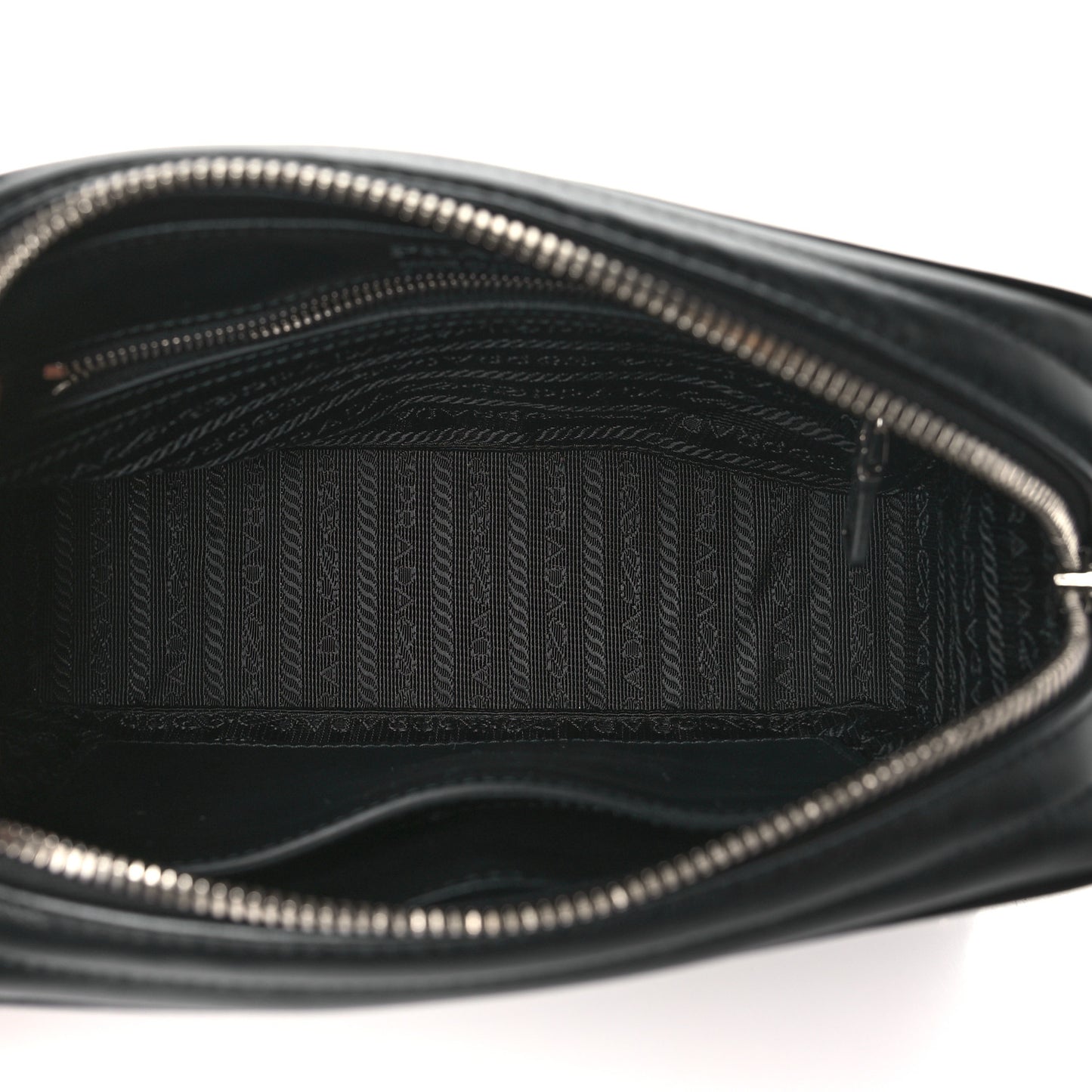 Soft Calfskin Diagramme Camera Bag Black