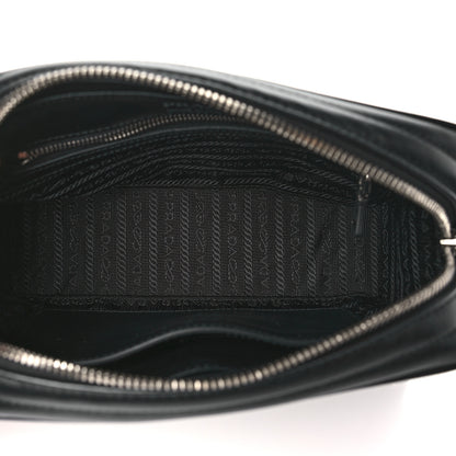 Prada Soft Calfskin Diagramme Camera Bag Black 5 of 10