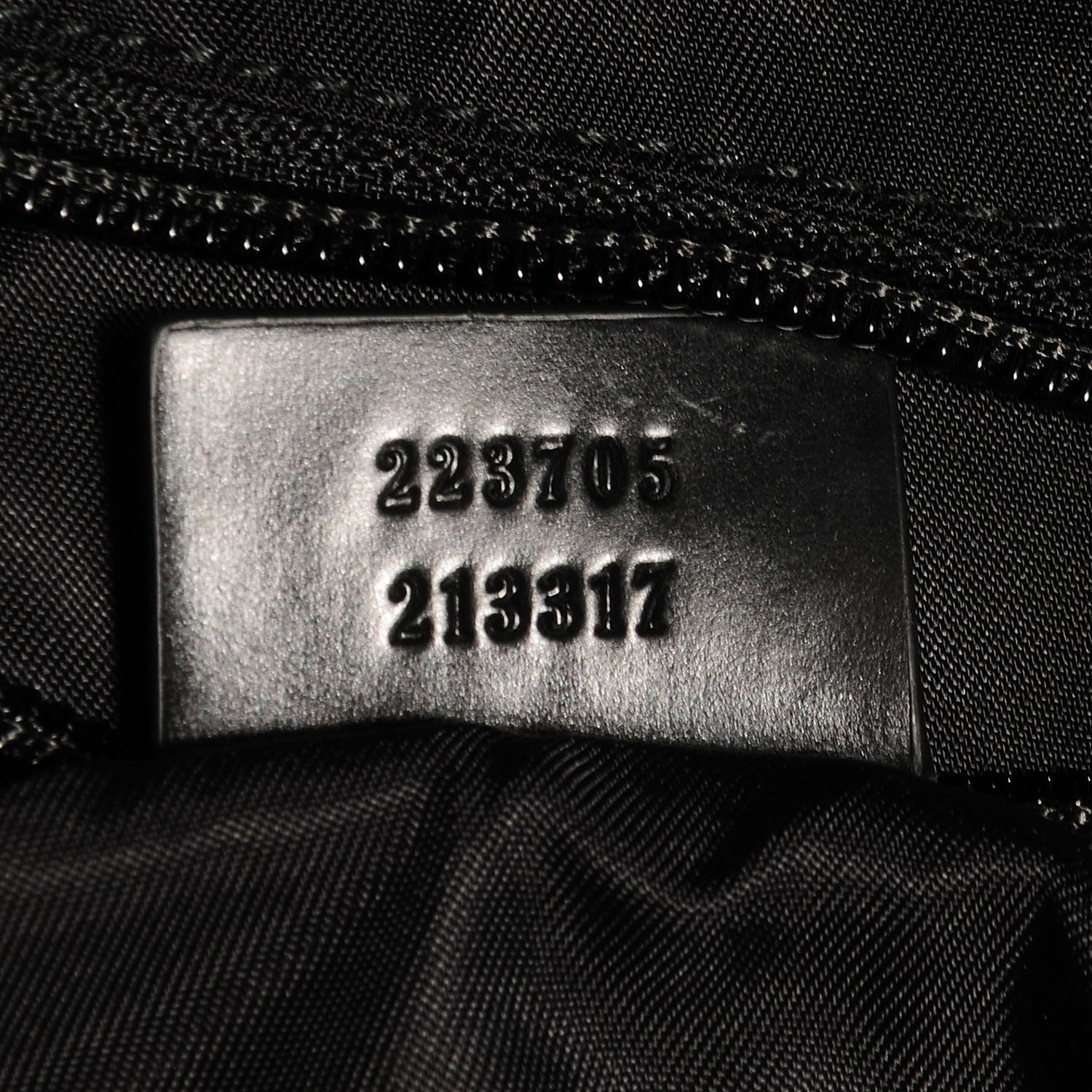 Gucci Coated Canvas Interlocking G Travel Backpack Black 7 of 9