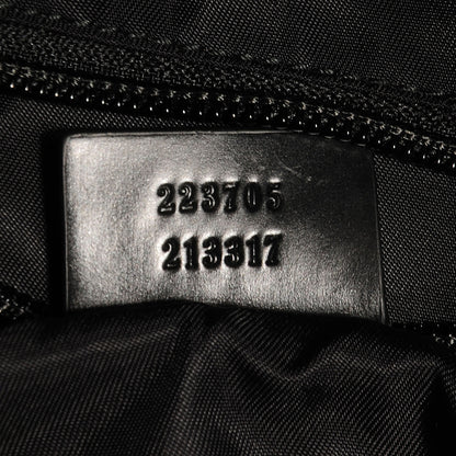 Gucci Coated Canvas Interlocking G Travel Backpack Black 7 of 9