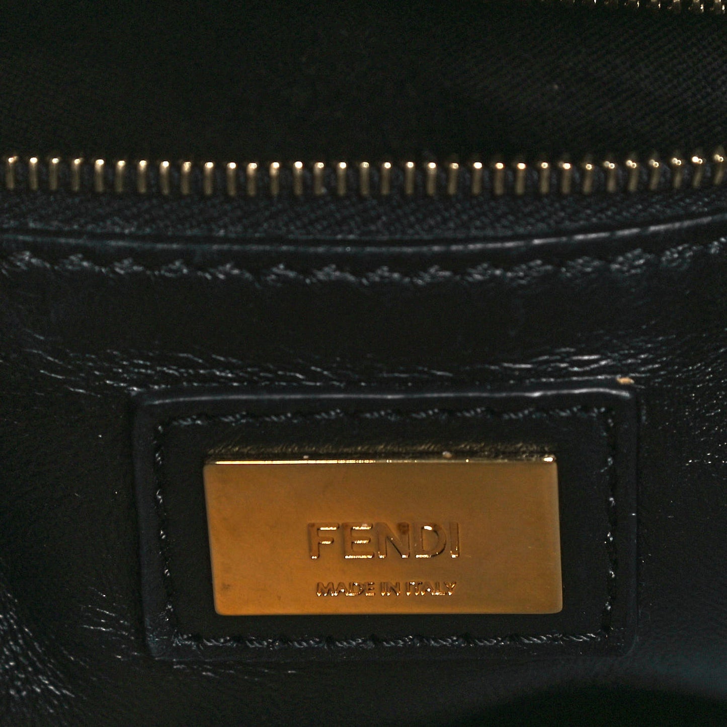 Nappa Mini Peekaboo Iconic Satchel Black