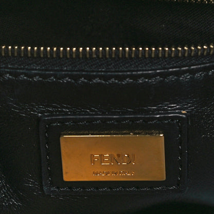 Fendi Nappa Mini Peekaboo Iconic Satchel Black 6 of 9