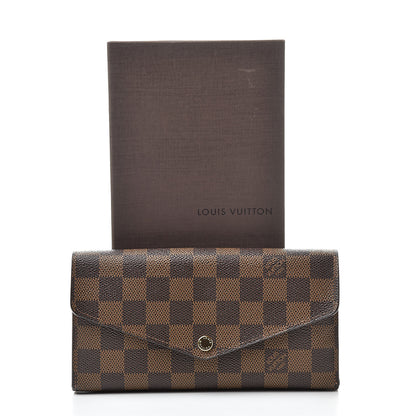 Louis Vuitton Damier Ebene Sarah Wallet NM 12 of 12